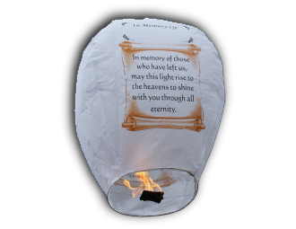 In Memory of Sky Lanterns and other in stock !